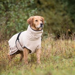 Fit4dogs dryup cape sand 2XL