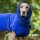 Fit4dogs dryup cape blueberry XL