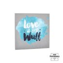 Holzschild mit Designdruck 20x20cm