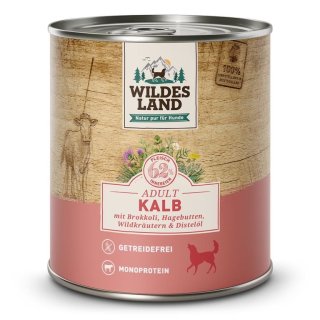 Wildes Land Classic Adult Kalb 0,8kg