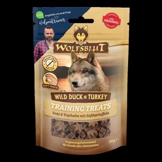 Wolfsblut Training Treats Wild Duck & Turkey