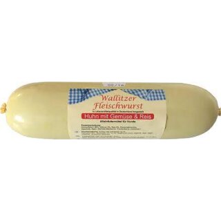 Wallitzer Fleischwurst Huhn mit Gemüse 0,8kg
