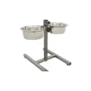 Trixie - Hundebar, Edelstahl/Metall 2 × 1,8...